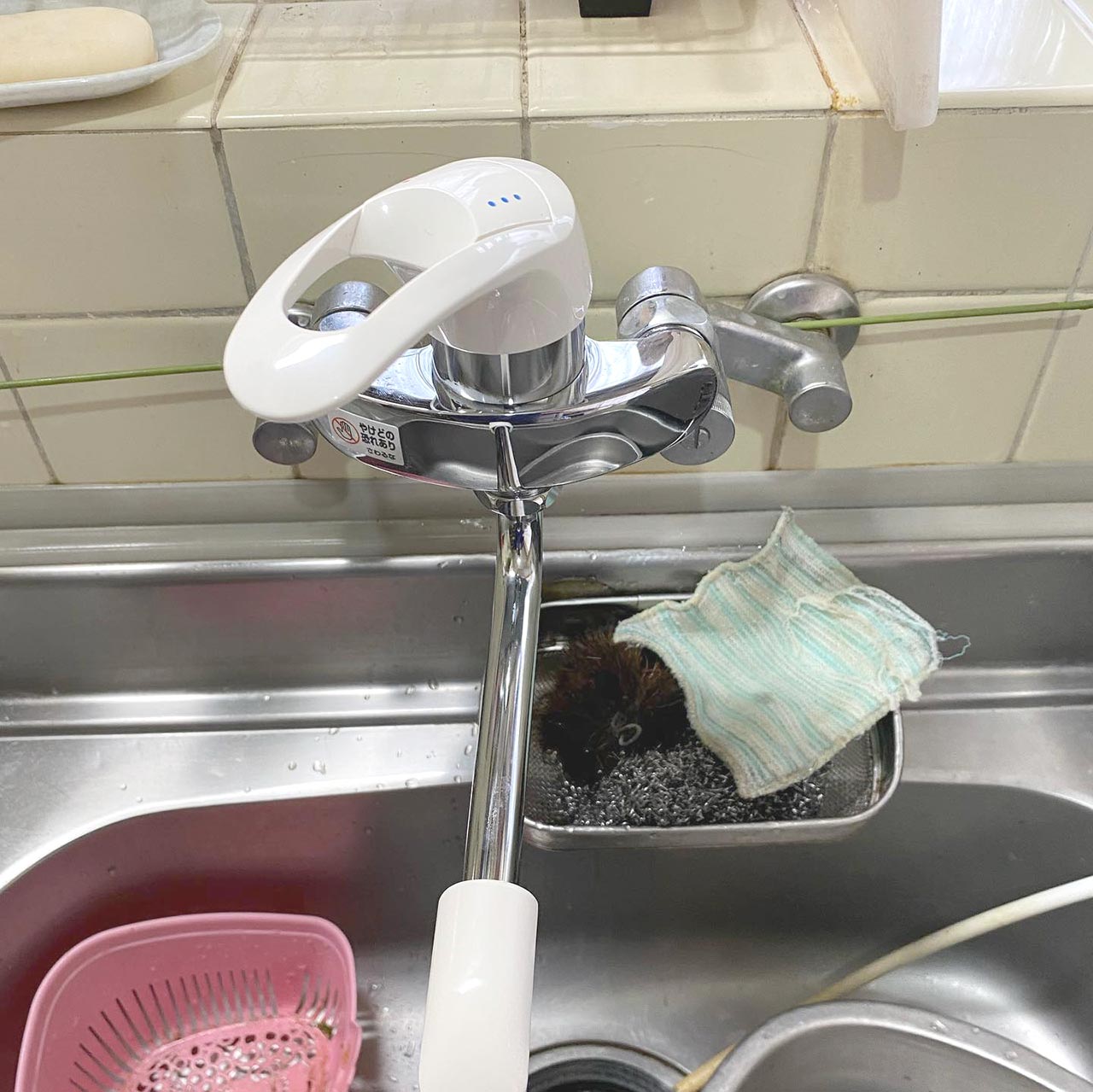 キッチン水栓交換工事